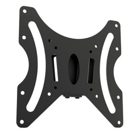 Master Mounts 110 Low Profile - Fixed/Flat TV Wall Mount LED LCD Fits up to 50" and 66 Pound Screens VESA 75x75 100x100 200x100 200x200 (Black)