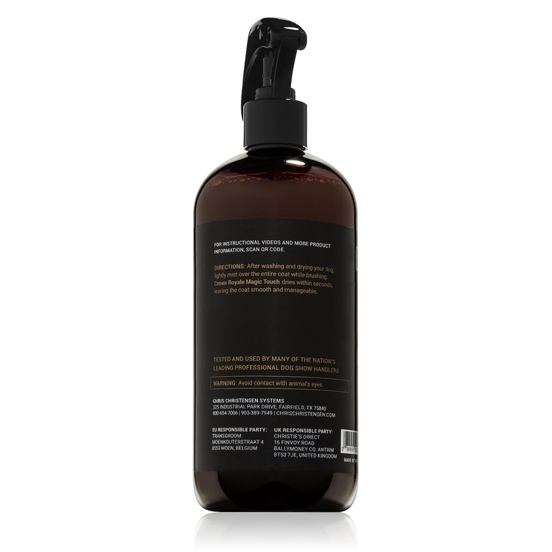 Crown Royale Magic Touch Formula 2 Pet Grooming Spray Ready-to-Use,