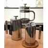 Wilmax Thermoglass French Press Stainless Steel, 27.1 fl oz (800