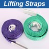 LEPEVNEY Lifting Straps Lift Sling Straps Flat Crane Sling Polyester