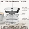 Cafe Du Chateau Stainless Steel French Press Coffee Maker 34