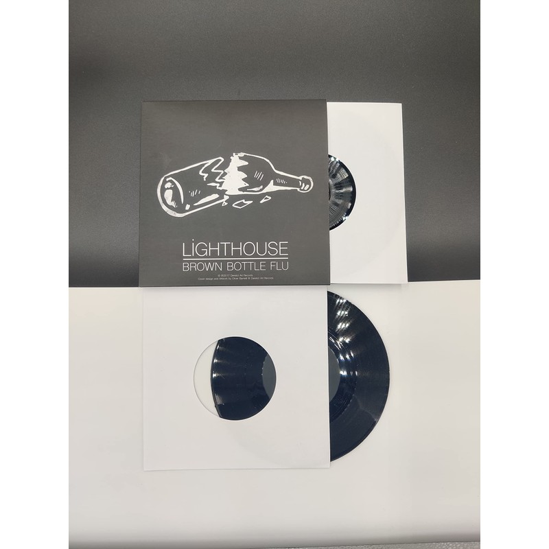 7 Inch White Paper Sleeves Pack of 25