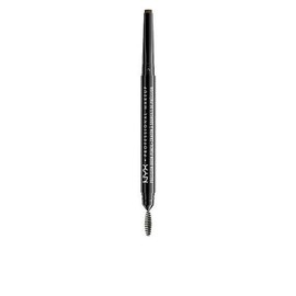NYX Professional Makeup Precision Brow Pencil, Dual Ended with Flat Tip Pencil and Spoolie Brush, Vegan Formula, Shade: Espresso
