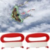 10 Pack Kite String Handle with 98ft Line Red Mini