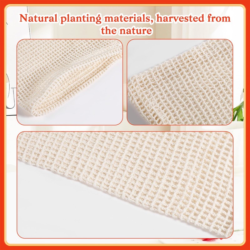 10 Pcs Soap Bags, Exfoliating Soap Saver Bags with Drawstring