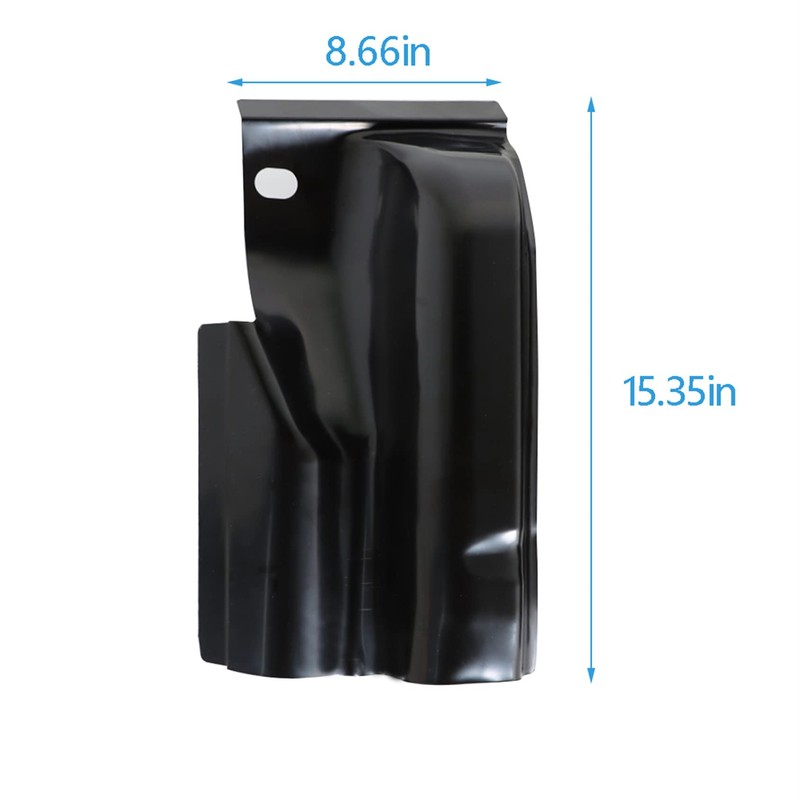 ANTUKO 2PCS Left Right Cab Corners Crew Cab Steel Metal