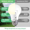 DEGNJU DEGNJU A19 LED Light Bulbs, 60 Watt Equivalent LED