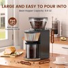 COWSAR COWAR Coffee Grinder Electric Burr Mill, Conical Burr Espresso