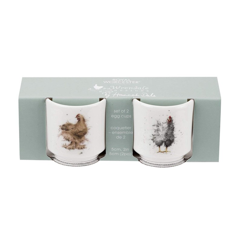 Portmeirion Home & Gifts Egg Cups S/2 (Chickens)