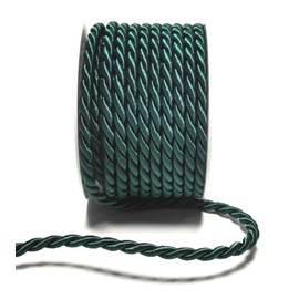 s.dekoda Cord 10 m x 6 mm Green Twist Cord Decorative Cord