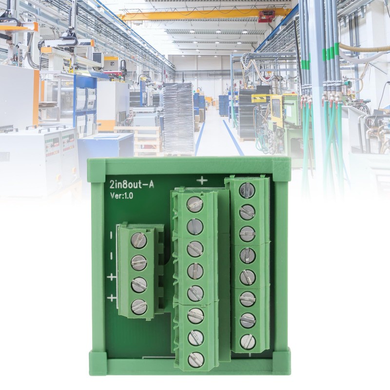 2 in 8 Output Module Board DIN Rail and Panel