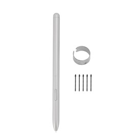 Stylus Pen 4096 Pressure Sensitivity Anti Palm Touch Tiltable Writing Ergonomic EMR Pen with Eraser Function 5 Tips for Remarkable 2 Silver