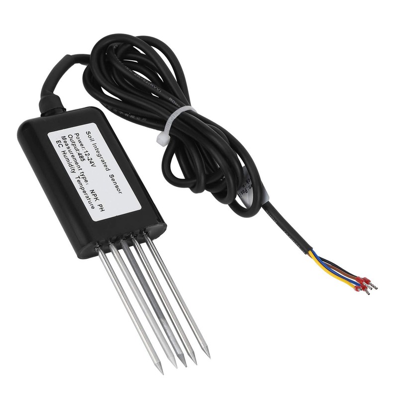 5-Pin PH NPK Temperature and Humidity EC Sensor Conductivity Detector