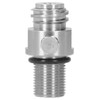 Soda Cylinder Valve Electroplating Brass CO2 Valve Adapter for M18x1.5