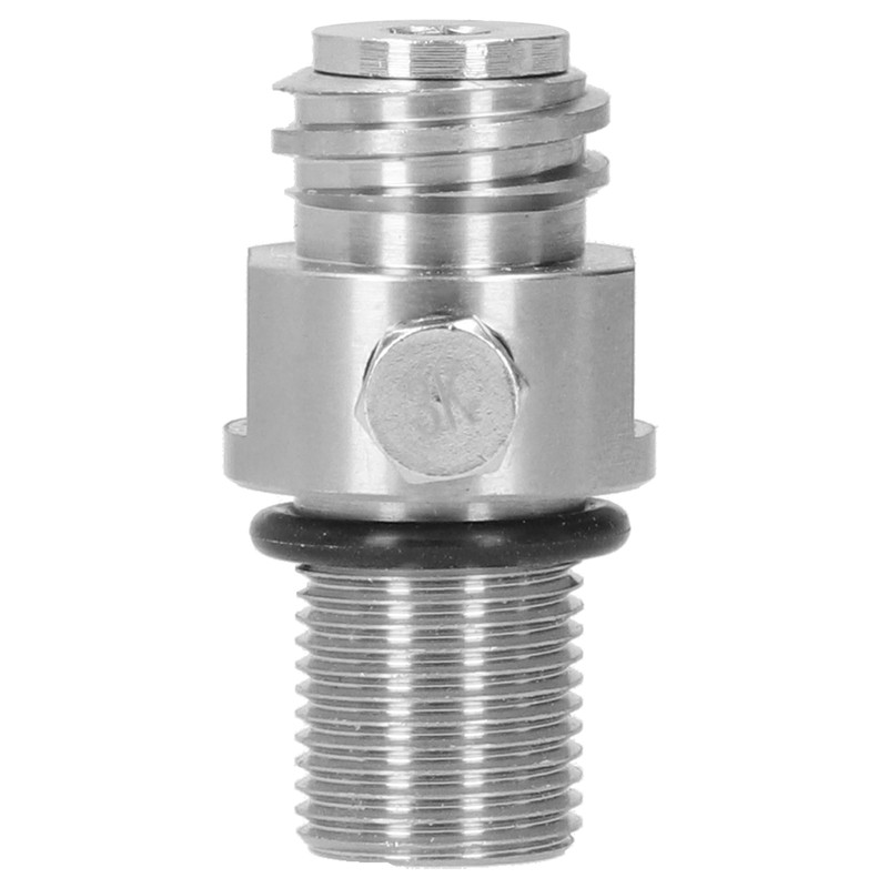 Soda Cylinder Valve Electroplating Brass CO2 Valve Adapter for M18x1.5