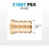Unbranded 30 Pack! 1/2 Inch PEX Plug F1807, LF Brass