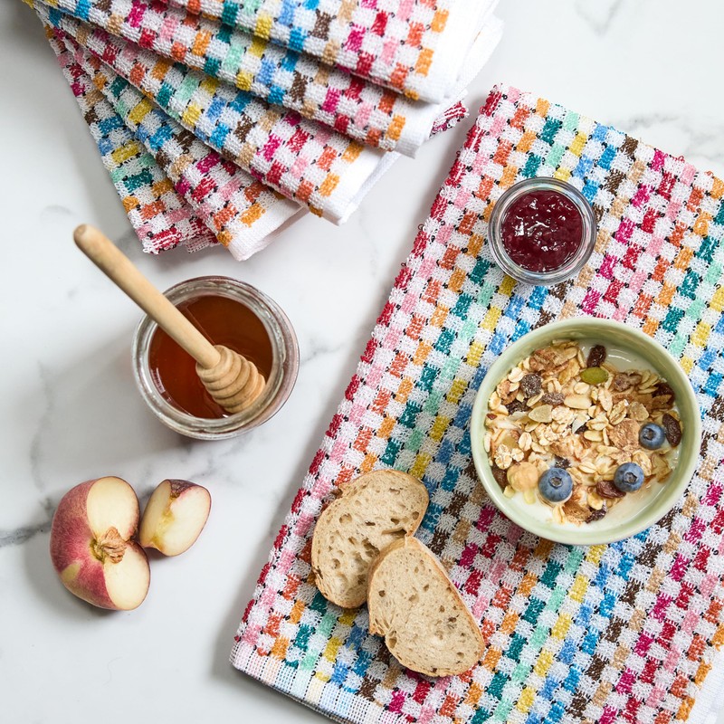 Emma Barclay Tea Towels for Kitchen Packs of 6 100%
