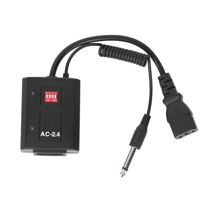 NiceFoto AC-2.4A Plastic Remote Control Trigger Anti Interference Support Synchronous