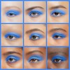 IS'MINE Single Blue Matte Eyeshadow Powder Palette High Pigment, Longwear,