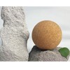Priaora 2pcs Cork Massage Bal with Bag, Yoga Cork Ball