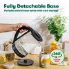 bella 1.7 Liter Glass Electric Kettle, Quickly Boil 7 Cups