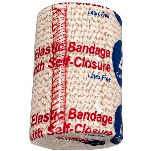 Dynarex Elastic Bandage with Self Closure Strip, 10 Count/3 x 5 Yards
