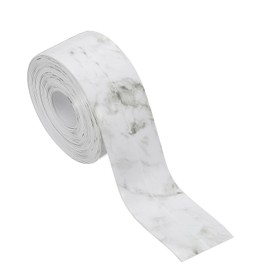 PATIKIL Caulk Tape Waterproof Self Adhesive, PVC Toilet Caulking Sealant Strip Bathtub Caulk Sealing Strip Tape for Bathroom Kitchen Countertop, Slate Stone Pattern (1.5 Inch x 16.4 Ft)