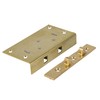 Extra Large Brass Half Mortise Chest or Box Lock with