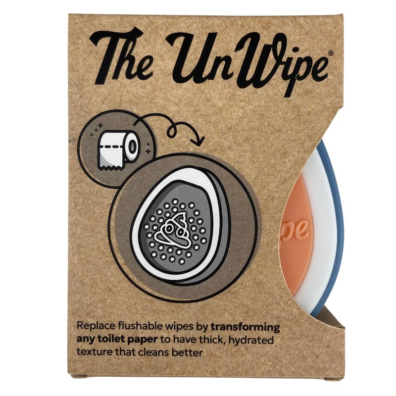 The UnWipe – Textured, Portable, Septic-Safe Tush Cleaning Instead of