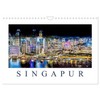 Singapore Asian Metropolis at Night (Wall Calendar 2026 DIN A4