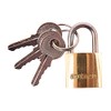 Amtech T0800C 20mm Solid Brass Padlock, Small Padlock with Keys