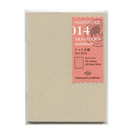 Traveler's Notebook, Passport Size Refill, [Dot Square] 14405