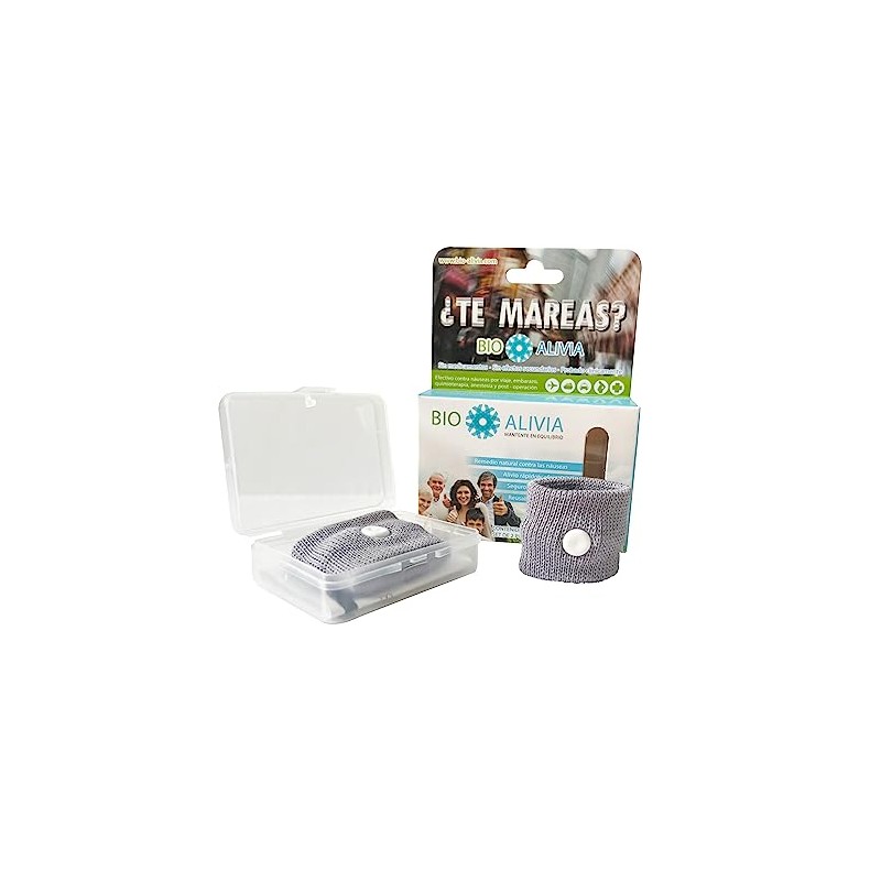 Pulsera Anti Mareo de Acupuntura para Evitar Nauseas (2 Pulseras)