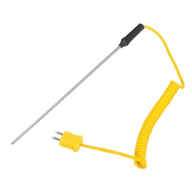 sourcing map K Type Surface Thermocouple Probe 3x200mm Handheld Needle Tip Temperature Sensor -50 to 1200°C(-58 to 2192°F)