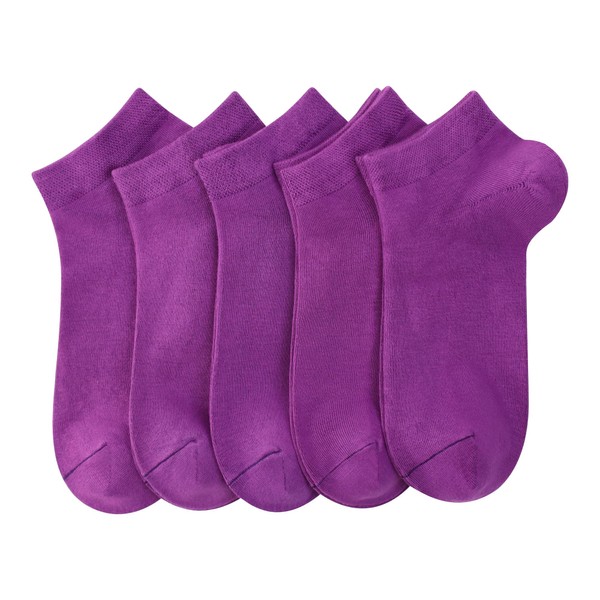 Women Bamboo Ankle Socks Ankle Length Thin Sock Odor Resistant