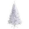 Nearly Natural 6ft. White Artificial Christmas Tree with 680 Bendable