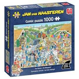 Jan Van Haasteren - JVH - The Vineyard - The Jamboree - Adult Jigsaw Puzzle - 100% Recycled Cardboard - 1000 Pieces Jumbo