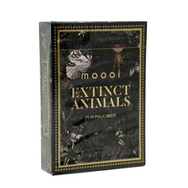 Theory 11 Extinct Animals Playing Cards - Moooi Collaboration - Includes Cipher Card Bag