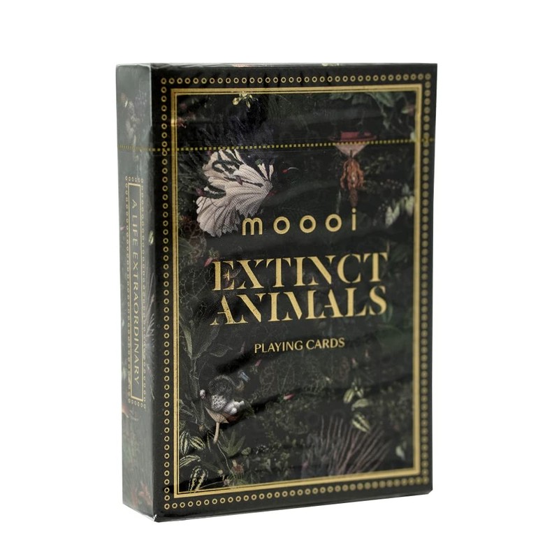 Theory 11 Extinct Animals Playing Cards - Moooi Collaboration -