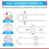 10 PACK Child Proof Cabinet Locks Set, Baby Proofing Adjustable