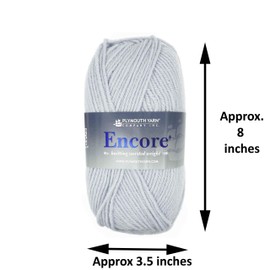 Plymouth Yarn (5-Pack) Encore Worsted Yarn Lite Blue 0793-5P