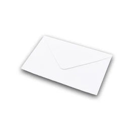 C6 (114x162mm) White 100GSM Envelopes (Pack of 25,50,100,250,500,1000)