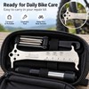 Bicycle Chain Wear Gauge – Stainless Steel Multi-Function Measurement Tool