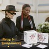 54 Pcs Funeral Guest Book for Memorial Service Celebration of