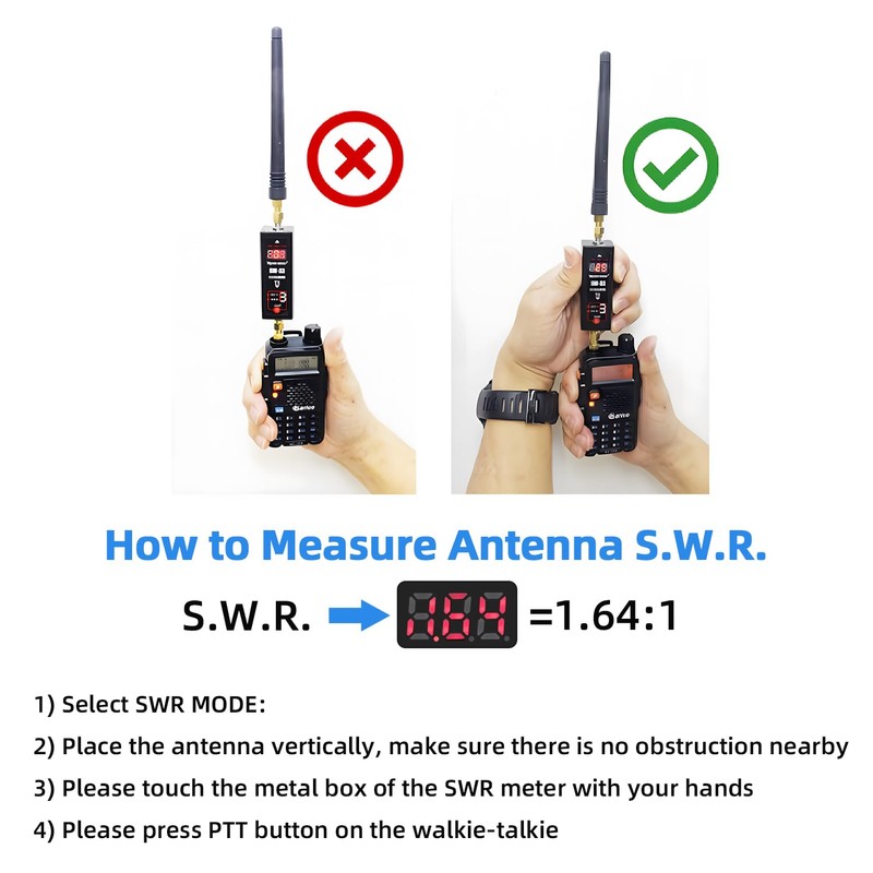 Gam3Gear SURECOM SW-33 Mark II 100 W 125-525 Mhz Mini