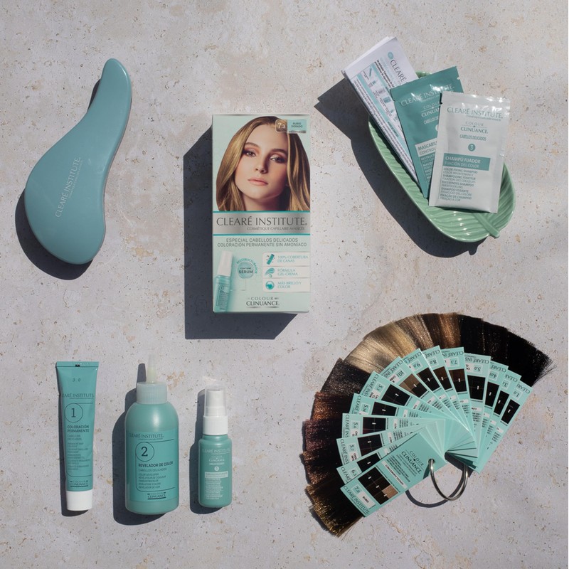 Clinuance Permanent Colouration without Ammonia, Sensitive Hair, 7.3 Golden Blonde,
