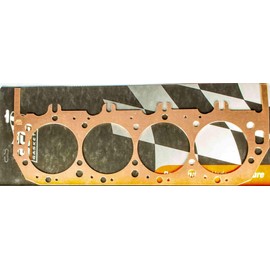 SCE Gaskets Cylinder Head Gasket, Pro Copper, 4.520 in Bore, 0.043 in Compression Thickness, Copper, Big Block Chevy, Each
