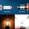 SHENKENUO 4pc LED Headlight High Low Fog Light Bulbs Combo