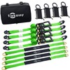 Trekassy Car Tie Down Straps for Trailers with Stake Pocket