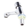 Public Ktchen Bathroom Chrome Plated Self Closing Water Saving Time